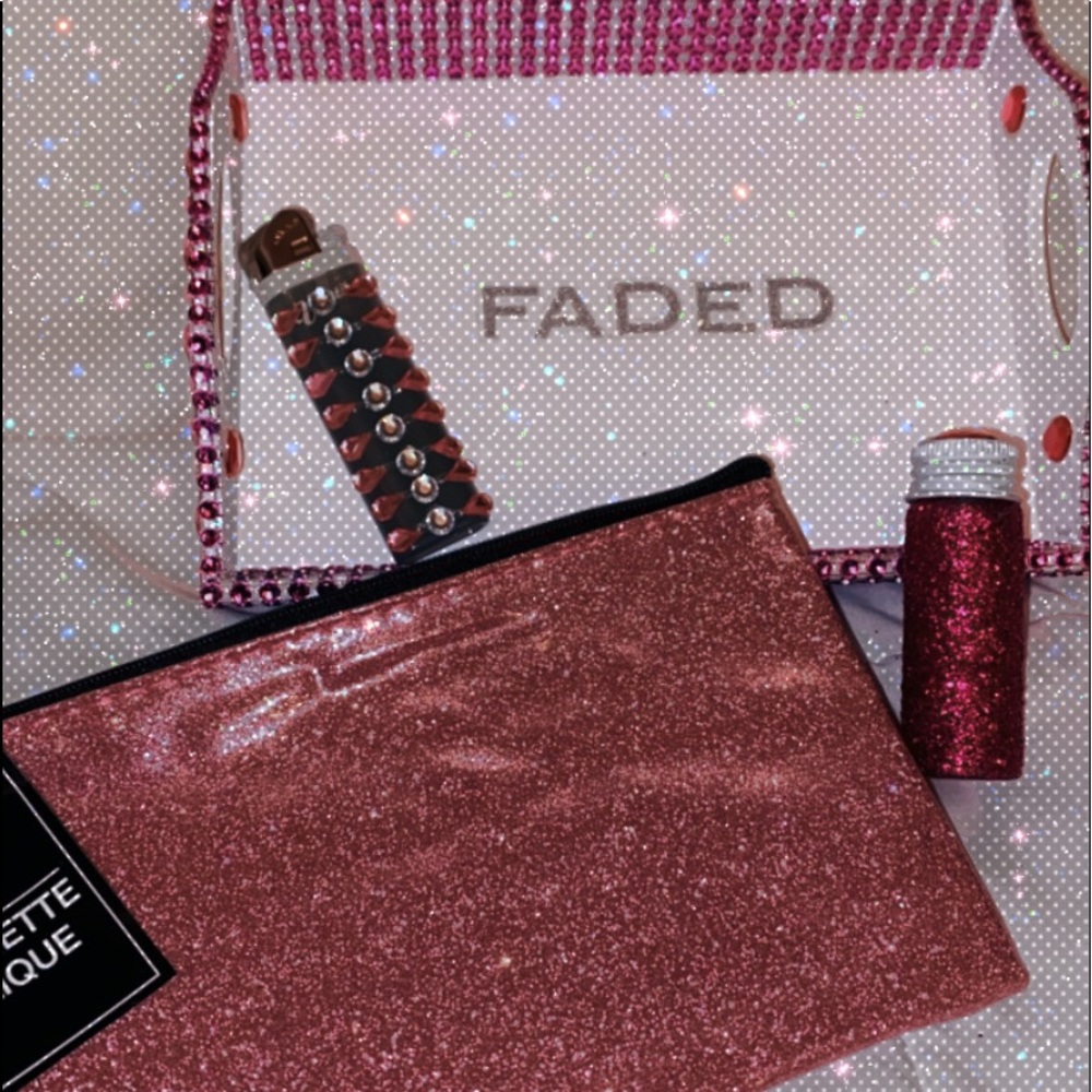 Pink Metallic Tray Bundle